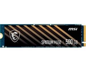 Ssd Msi Spatium 500gb M450 M2 Pcie4