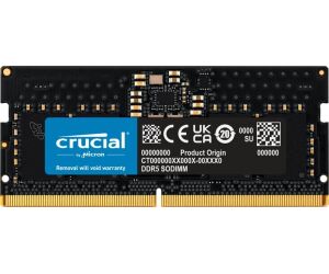 Memoria ram ddr5 8gb crucial  - sodimm - 5200 mhz - pc5 41600 cl42