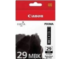 Cartucho tinta canon pgi - 29mbk negro mate pixma pro 1