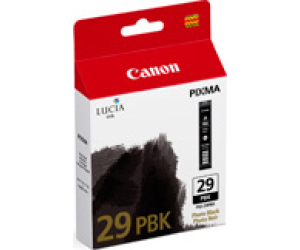 Cartucho tinta canon pgi - 29pbk photo negro pixma pro 1