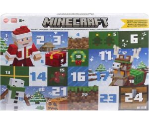 Calendario de adviento mattel minecraft