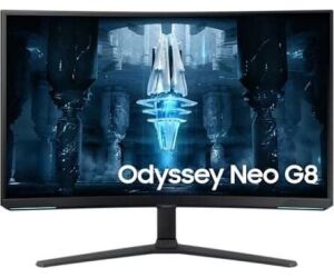 Monitor Mini-led 32  Samsung Odyssey Neo G8 Curvo