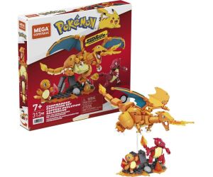 Figura mattel mega construx pokemon charmander evolution