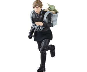 Figura hasbro star wars the book of boba fett luke skywalker & grogu