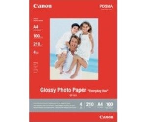 Papel Fotogrfico Canon GP-501/ 21 x 29.7cm/ 200g/ 100 Hojas/ Brillante