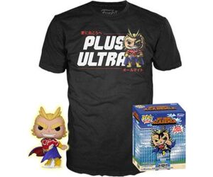 Pop & tee my hero academia all might funko + camiseta talla m ut - 56664m