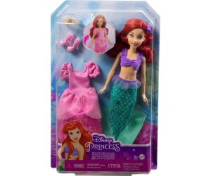 Mueca mattel princesa diseny ariel de sirena