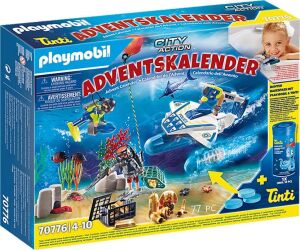 Playmobil calendario de adviento mision policial