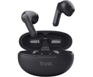 Auriculares Bluetooth Trust Yavi ENC con estuche de carga/ Negros