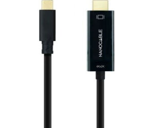 Nanocable Conversor USB-C a HDMI 2.1 8K@60HZ 1.8m