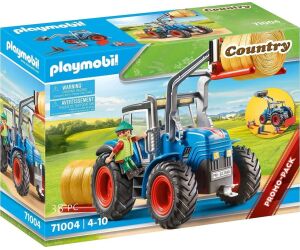 Playmobil gran tractor con accesorios