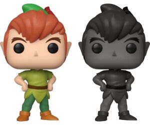 Pack de 2 funko pops disney peter pan con sombra