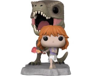 Funko pop deluxe jurassic park dominion claire escapando de dinosaurio (1223) exclusivo 63159