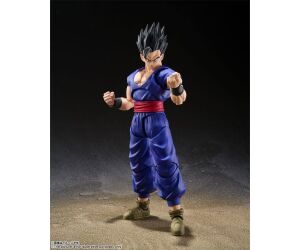 Figura tamashii nations dragon ball ultimate son gohan super hero 14 cm super sh figuarts re - run