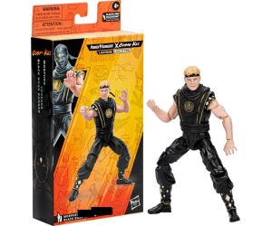 Figura hasbro power rangers x cobra kai lightning collection morphed johnny lawrence black ranger