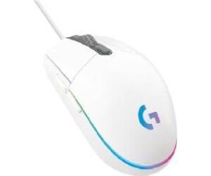 Mouse raton logitech g203 lightsync blanco gaming 8.000 dpi 6 botones