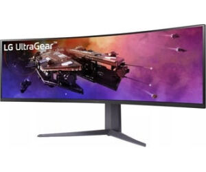 Monitor Gaming Ultrapanormico Curvo LG UltraGear 45GR75DC-B 44.5"/ Dual QHD/ 1ms/ 200Hz/ VA/ Regulable en altura/ Negro