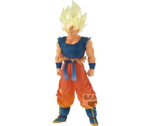 Figura banpresto dragon ball z clearise super saiyan son goku 17cm