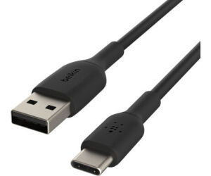 Belkin CAB001BT2MBK cable USB 2 m USB A USB C Negro