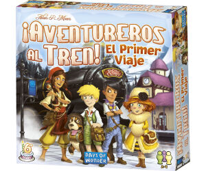 Juego de mesa aventureros al tren! el primer viaje pegi 6