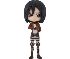 Figura banpresto q posket ataque a los titanes mikasa ackerman 14cm