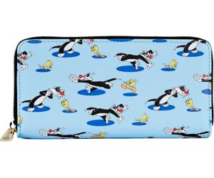 Cartera loungefly looney tunes piolin & silvestre