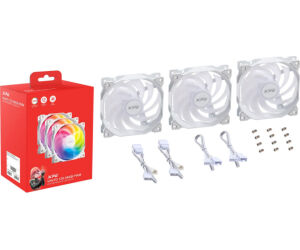 Ventilador Caja Xpg Vento 120mm Blanco Rgb X3