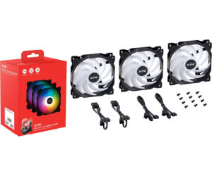 Ventilador Caja Xpg Vento 120mm Negro Rgb X3