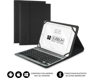 SUBBLIM Funda con Teclado KEYTAB PRO BLUETOOTH 10,1" Black