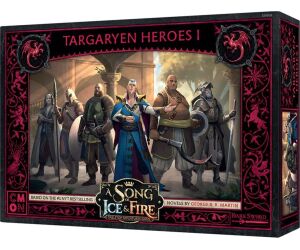 Juego de mesa asmodee cancion de hielo y fuego: heroes targaryen i pegi 14