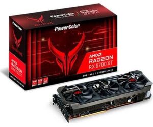 Tarjeta grafica powercolor radeon rx 6700xt red devil oc 12gb gddr6