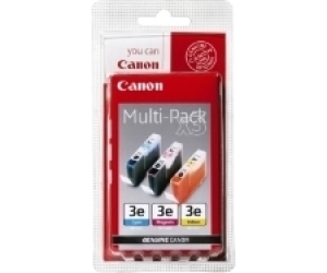 Multipack canon bci - 3e i6500 -  s400 -  s450 -  s500 -  s600 -  s630 -  c600 blister