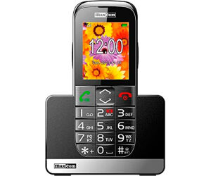 Telfono Mvil Maxcom Comfort MM720 para Personas Mayores/ Negro