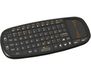 Mini teclado bluetooth con touchpad y puntero lser