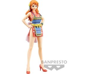 Figura banpresto one piece dxf the grandline lady wanokuni nami