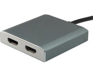 Adaptador Equip Usb-c A 2xhdmi Hembra