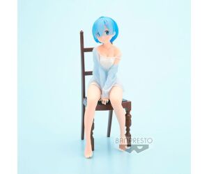 Figura banpresto re: zero starting life in another world relax time rem