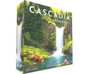 Juego de mesa cascadia landmarks ingles