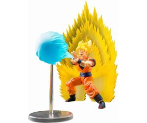 Figura tamashii nations sh figuarts dragon ball z super saiyan son goku's set teleport kamehameha 15cm