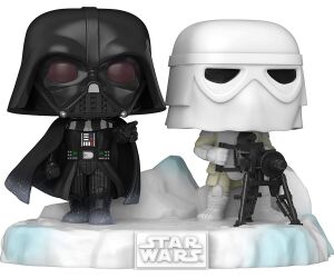 Funko pop deluxe star wars darth vader & stormtrooper diorama invernal exclusivo 46618