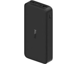 Powerbank 20000mah xiaomi redmi power bank fast charge - negro