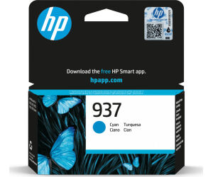 HP Cartucho de Tinta Original 937 cian