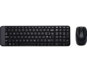 Teclado + mouse logitech mk220 wireless inalambrico ingles (eeuu)