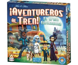 Juego de mesa aventureros al tren! el tren fantasma pegi 6