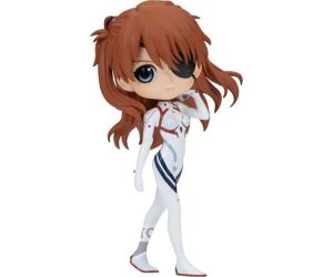 Figura banpresto q posket evangelion : 3.0+1.0 plugsuit style asuka shikinami langley ver.a 14cm