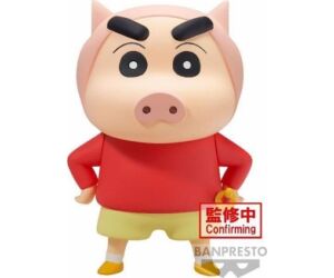 Figura banpresto crayon shinchan cosplay shinchan pig 11cm