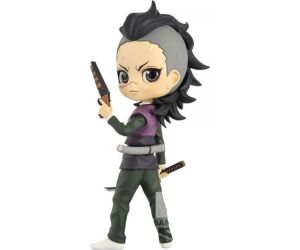 Figura banpresto q posket demon slayer kimetsu no yaiba genya shinazugawa 14cm