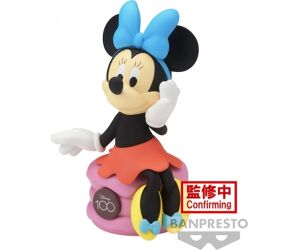 Figura banpresto disney characters sofubi 100th anniversary minnie mouse 11cm