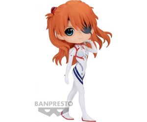 Figura banpresto q posket evangelion : 3.0+1.0 plugsuit style asuka shikinami langley ver.b 14cm