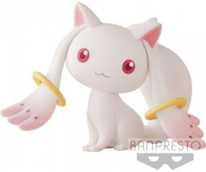 Figura banpresto kyubey puella magi madoka magica 10th anniversary  fluffy puffy